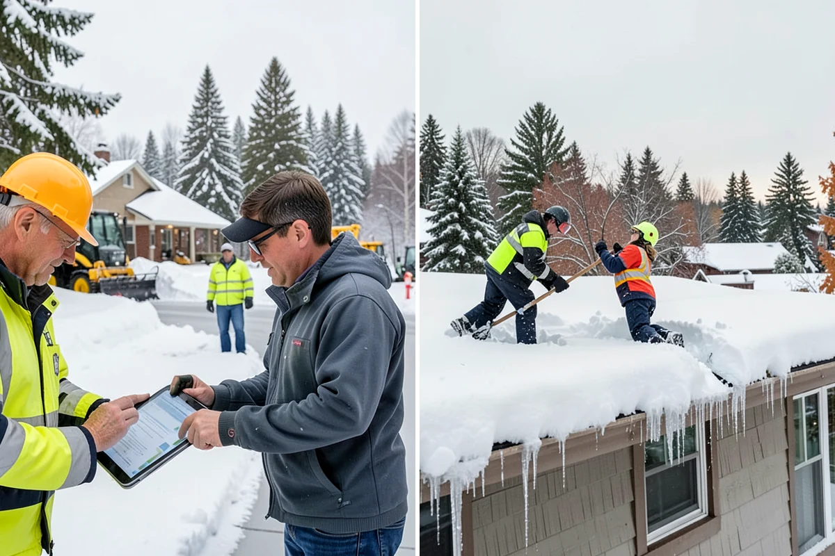 Seasonal Snow Contract in Kenmore, King County, WA - We assess your property and quote a flat seasonal rate
