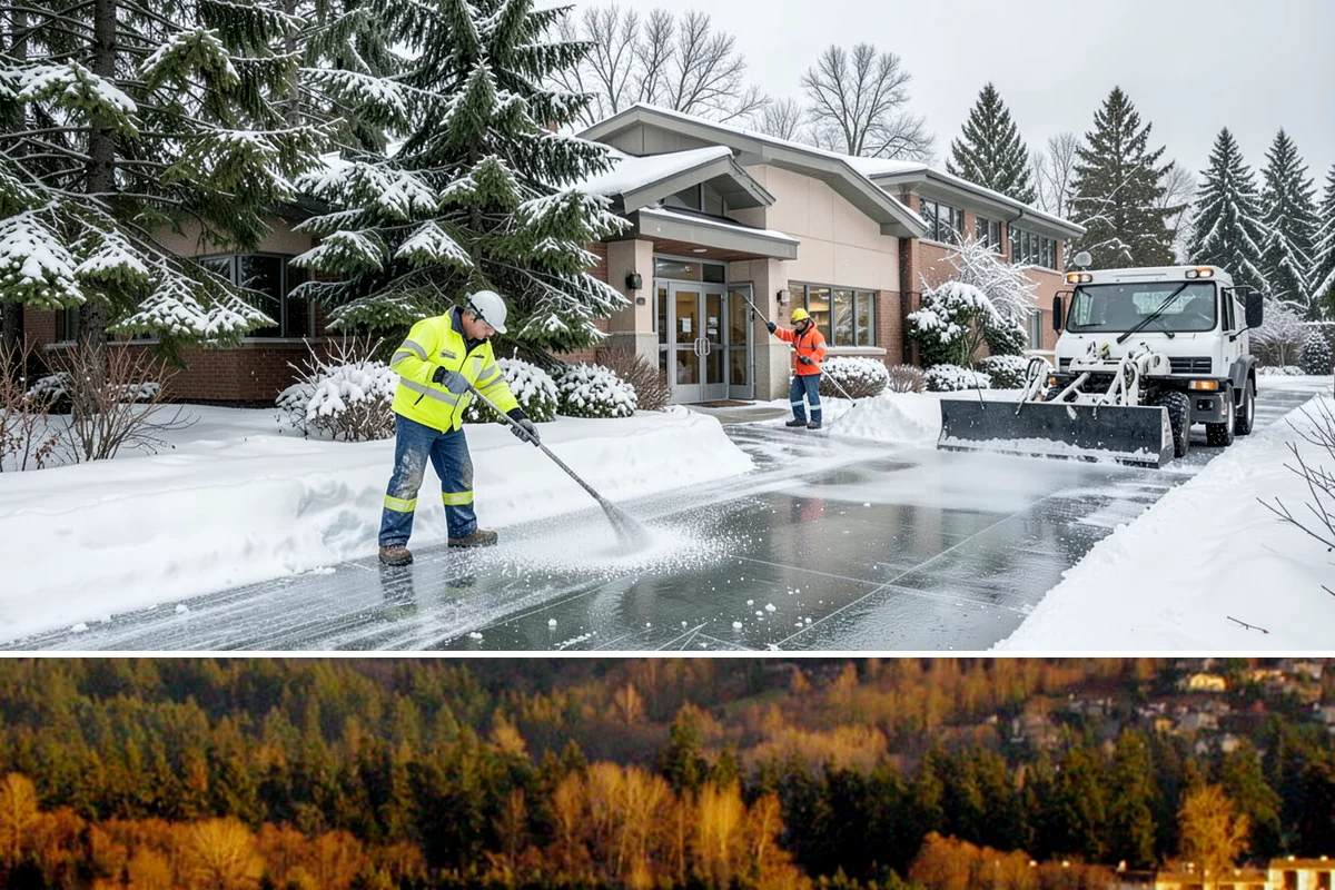 Seasonal Snow Contract in Kenmore, King County, WA - Contracts are signed in autumn, ideally by October or November, before the first snow risk arrives.