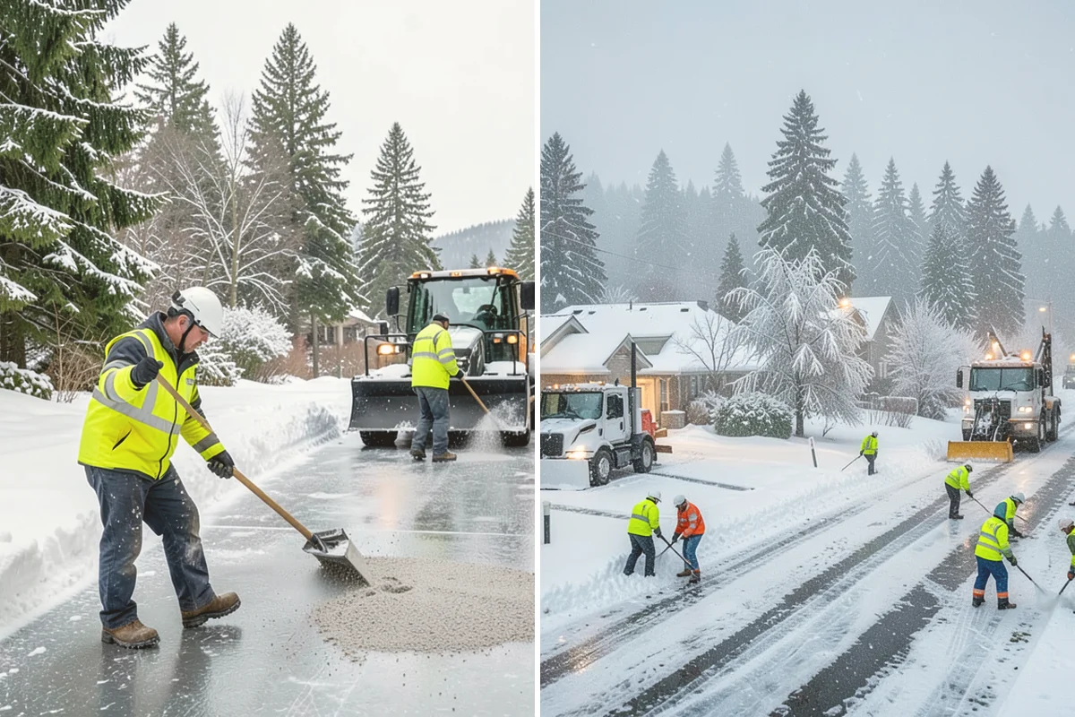 Seasonal Snow Contract in Kent, King County, WA - We assess your property and quote a flat seasonal rate