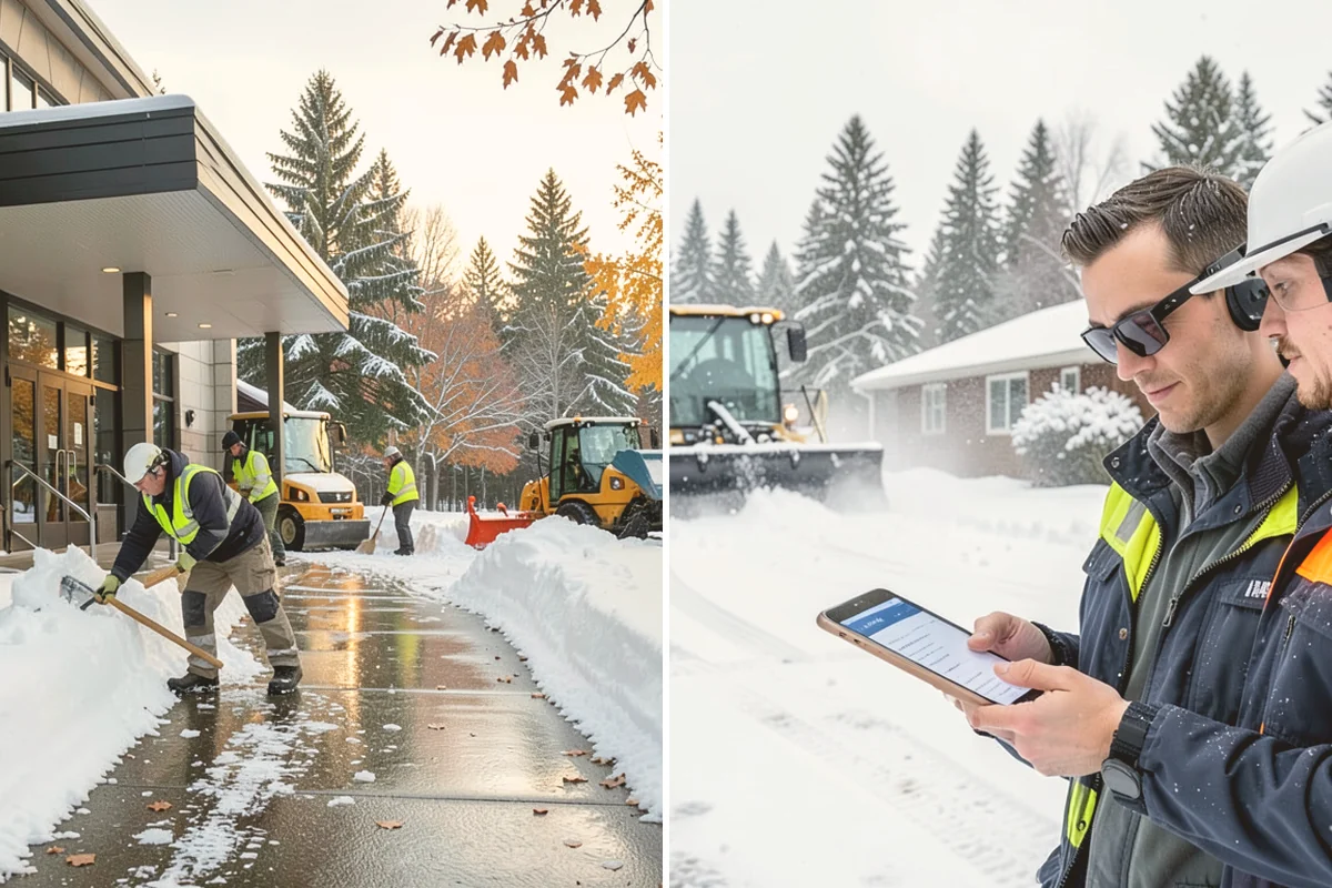Seasonal Snow Contract in Kirkland, King County, WA - We assess your property and quote a flat seasonal rate