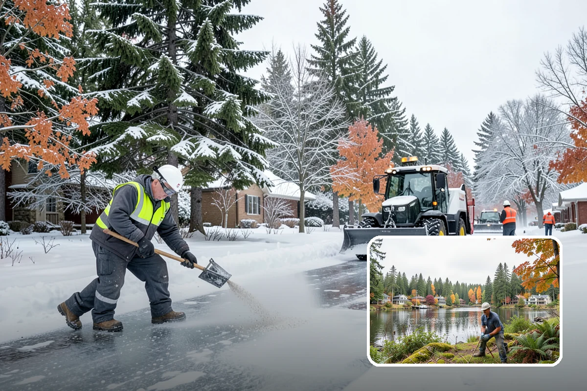 Seasonal Snow Contract in La Conner, Skagit County, WA - One predictable price for the full winter