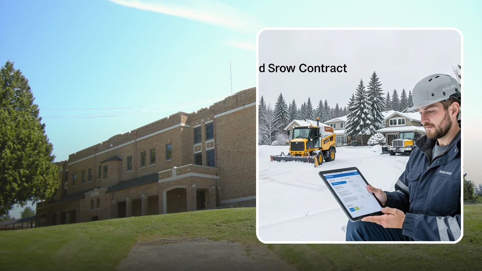 Seasonal Snow Contract in Maple Valley, King County, WA - A single flat-rate agreement covering unlimited qualifying clearings for the entire winter season.