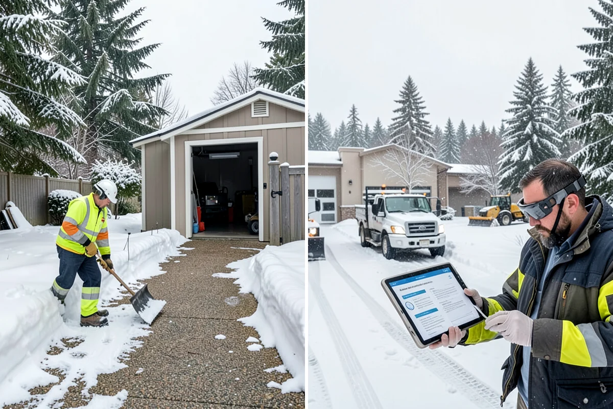 Seasonal Snow Contract in Maple Valley, King County, WA - We assess your property and quote a flat seasonal rate