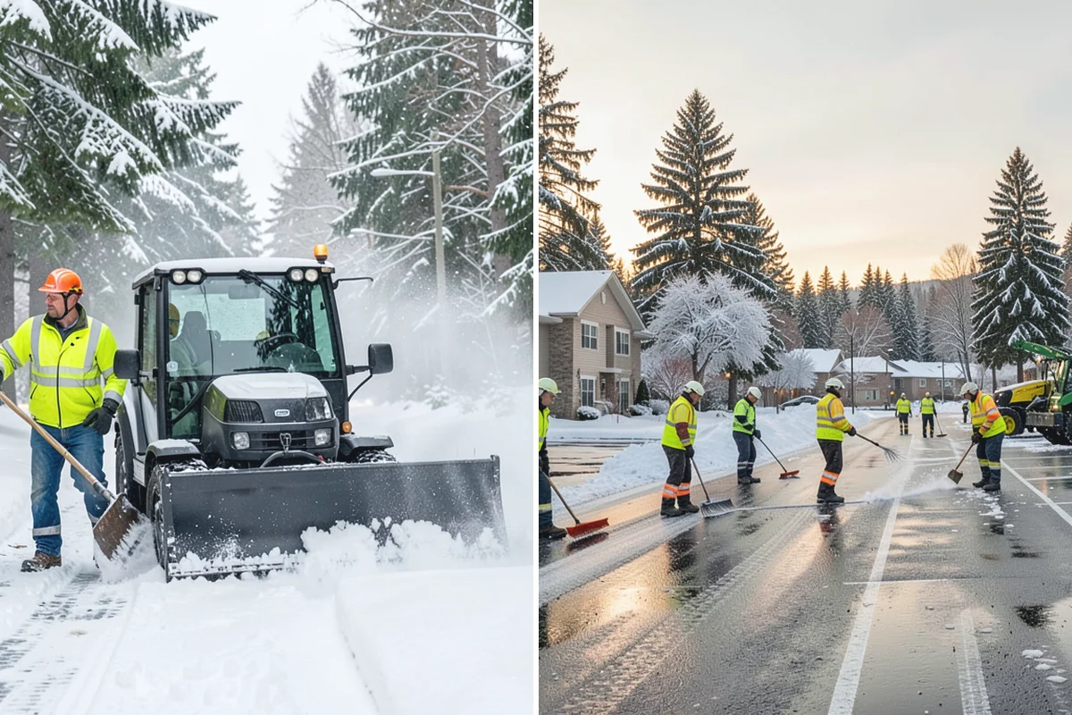 Seasonal Snow Contract in Medina, King County, WA - We assess your property and quote a flat seasonal rate