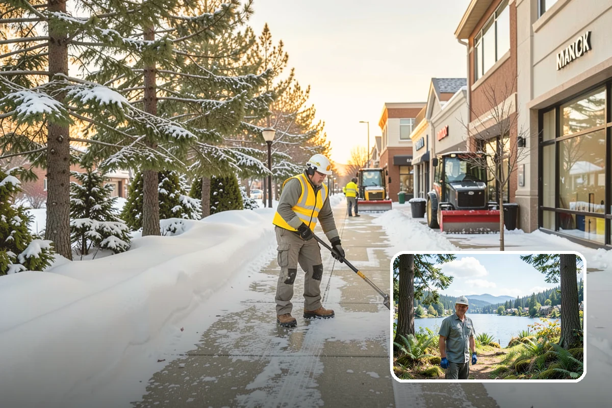 Seasonal Snow Contract in Milton, King County, WA - One predictable price for the full winter