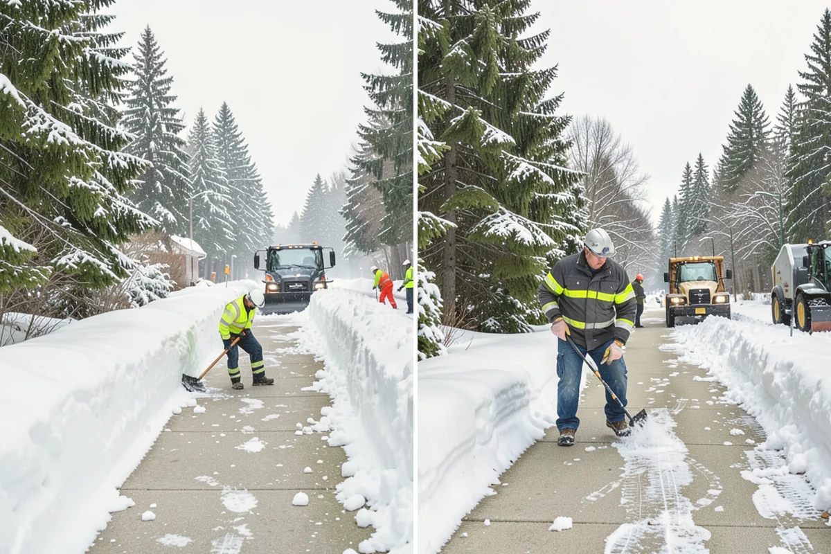 Seasonal Snow Contract in Milton, King County, WA - We assess your property and quote a flat seasonal rate