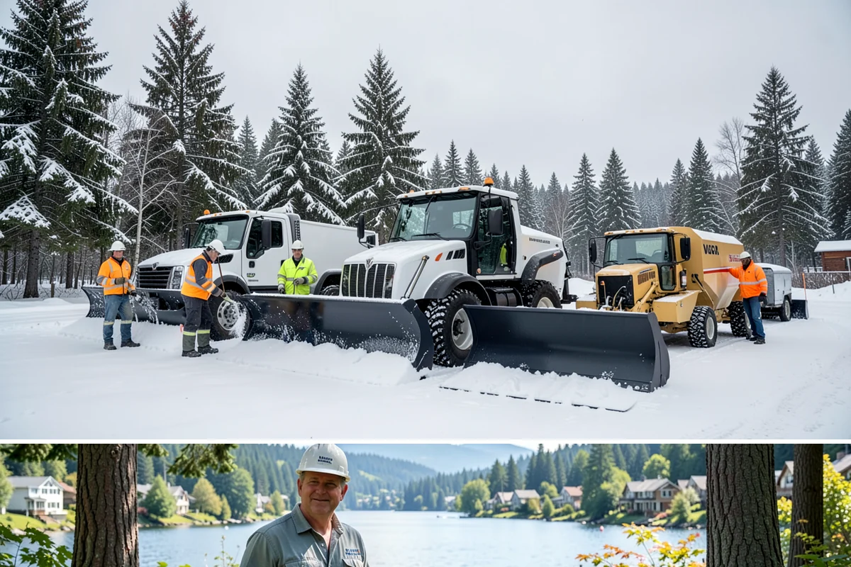 Seasonal Snow Contract in Milton, King County, WA - Contracts are signed in autumn, ideally by October or November, before the first snow risk arrives.
