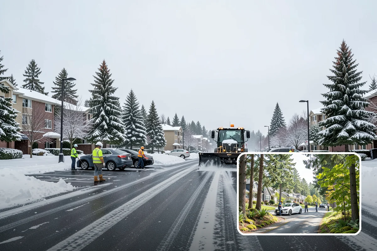 Seasonal Snow Contract in Normandy Park, King County, WA - One predictable price for the full winter