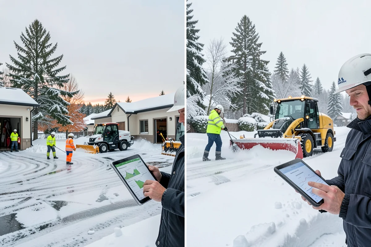 Seasonal Snow Contract in Normandy Park, King County, WA - We assess your property and quote a flat seasonal rate