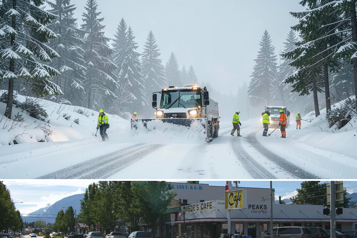 Seasonal Snow Contract in North Bend, King County, WA - Contracts are signed in autumn, ideally by October or November, before the first snow risk arrives.