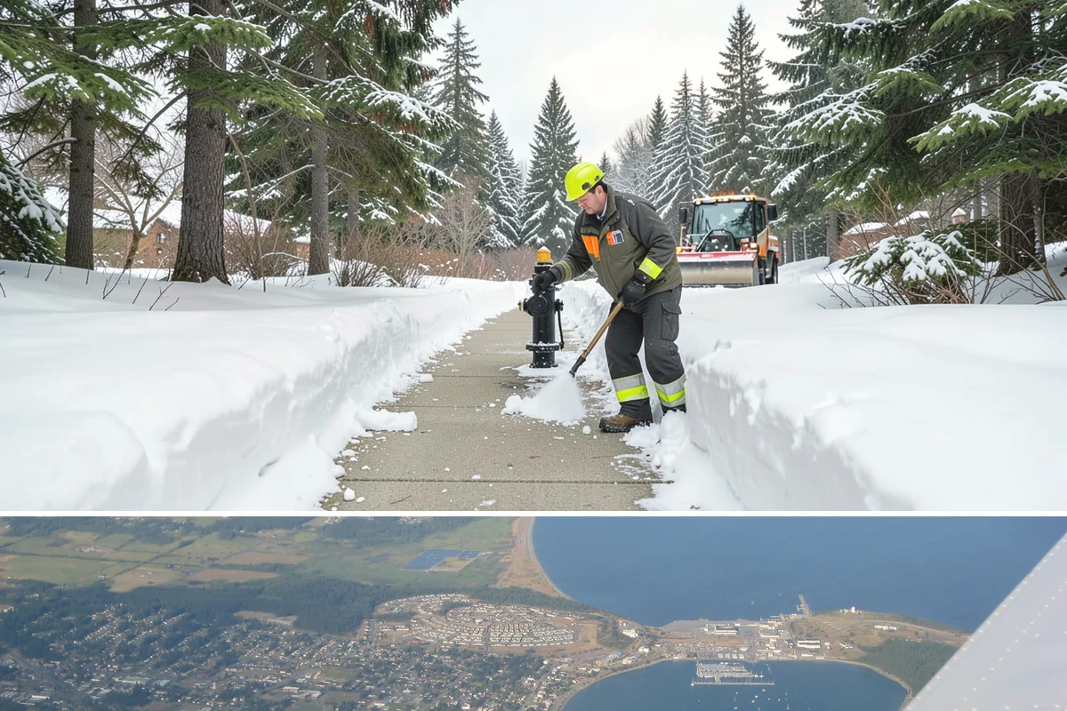 Seasonal Snow Contract in Oak Harbor, Island County, WA - Contracts are signed in autumn, ideally by October or November, before the first snow risk arrives.
