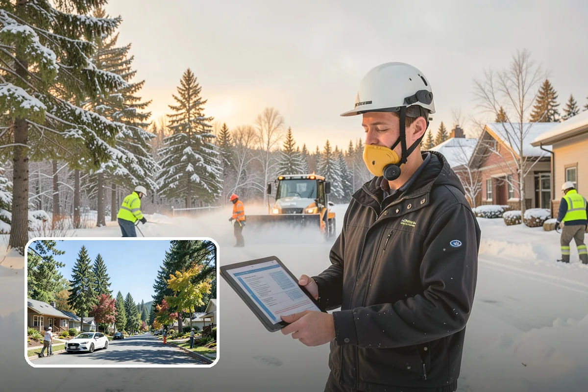 Seasonal Snow Contract in Orting, Pierce County, WA - One predictable price for the full winter