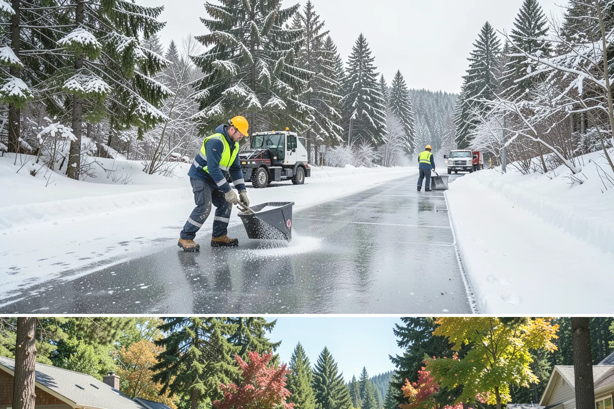 Seasonal Snow Contract in Orting, Pierce County, WA - Contracts are signed in autumn, ideally by October or November, before the first snow risk arrives.