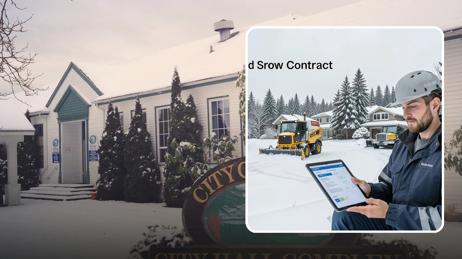 Seasonal Snow Contract in Pacific, King County, WA - A single flat-rate agreement covering unlimited qualifying clearings for the entire winter season.