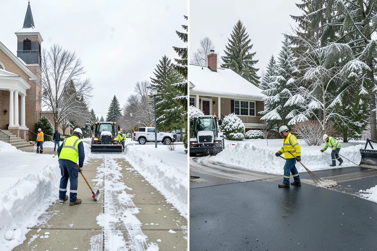 Seasonal Snow Contract in Pacific, King County, WA - We assess your property and quote a flat seasonal rate
