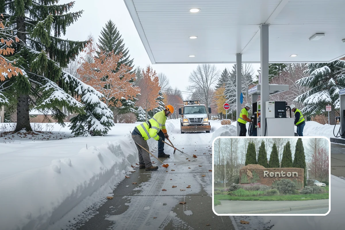 Seasonal Snow Contract in Renton, King County, WA - One predictable price for the full winter