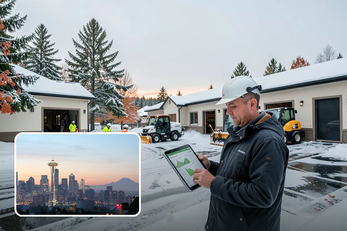 Seasonal Snow Contract in Seattle, King County, WA - One predictable price for the full winter