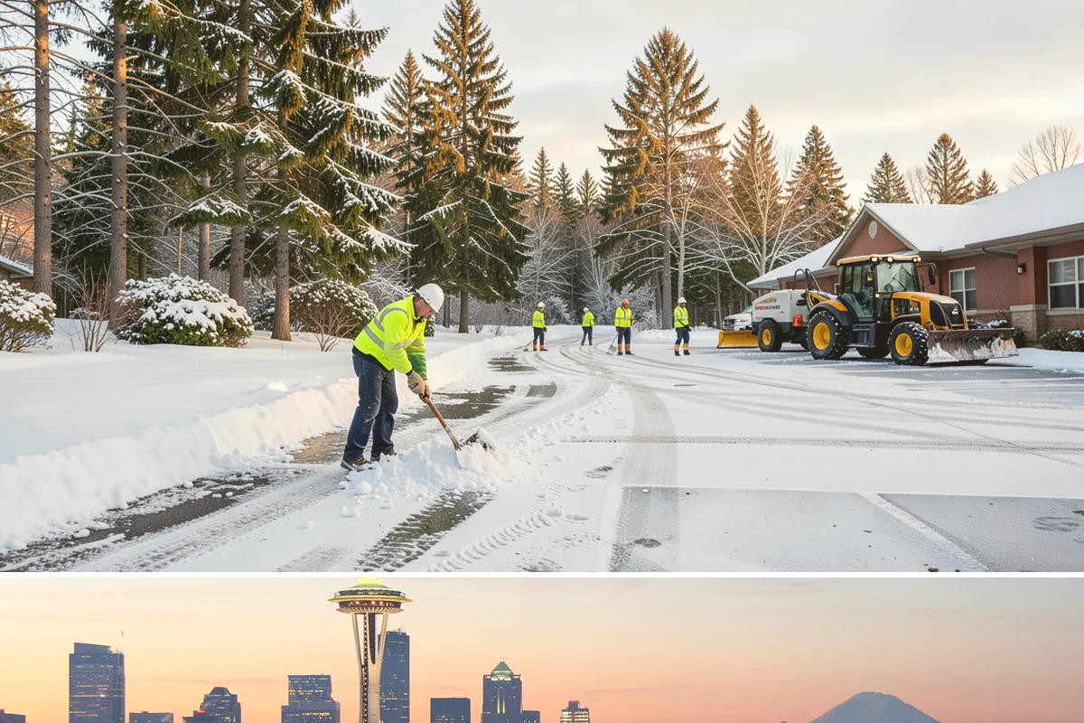 Seasonal Snow Contract in Seattle, King County, WA - Contracts are signed in autumn, ideally by October or November, before the first snow risk arrives.