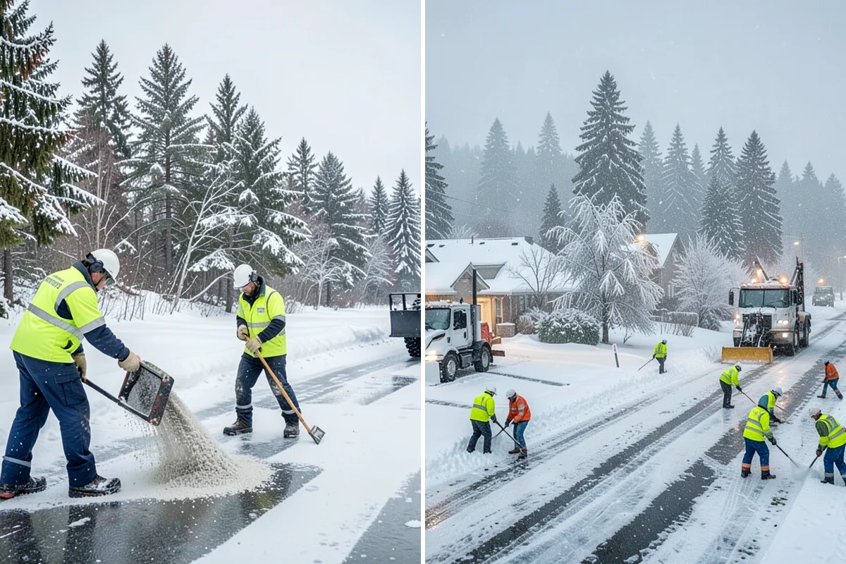 Seasonal Snow Contract in Shoreline, King County, WA - We assess your property and quote a flat seasonal rate
