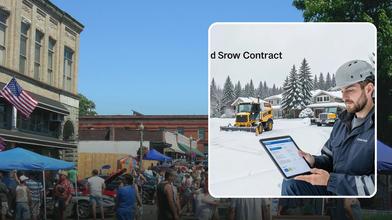 Seasonal Snow Contract in Snohomish, Snohomish County, WA - A single flat-rate agreement covering unlimited qualifying clearings for the entire winter season.