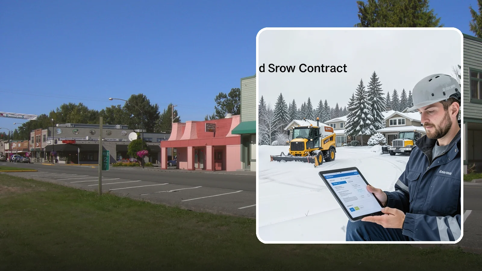 Seasonal Snow Contract in Snoqualmie, King County, WA - A single flat-rate agreement covering unlimited qualifying clearings for the entire winter season.