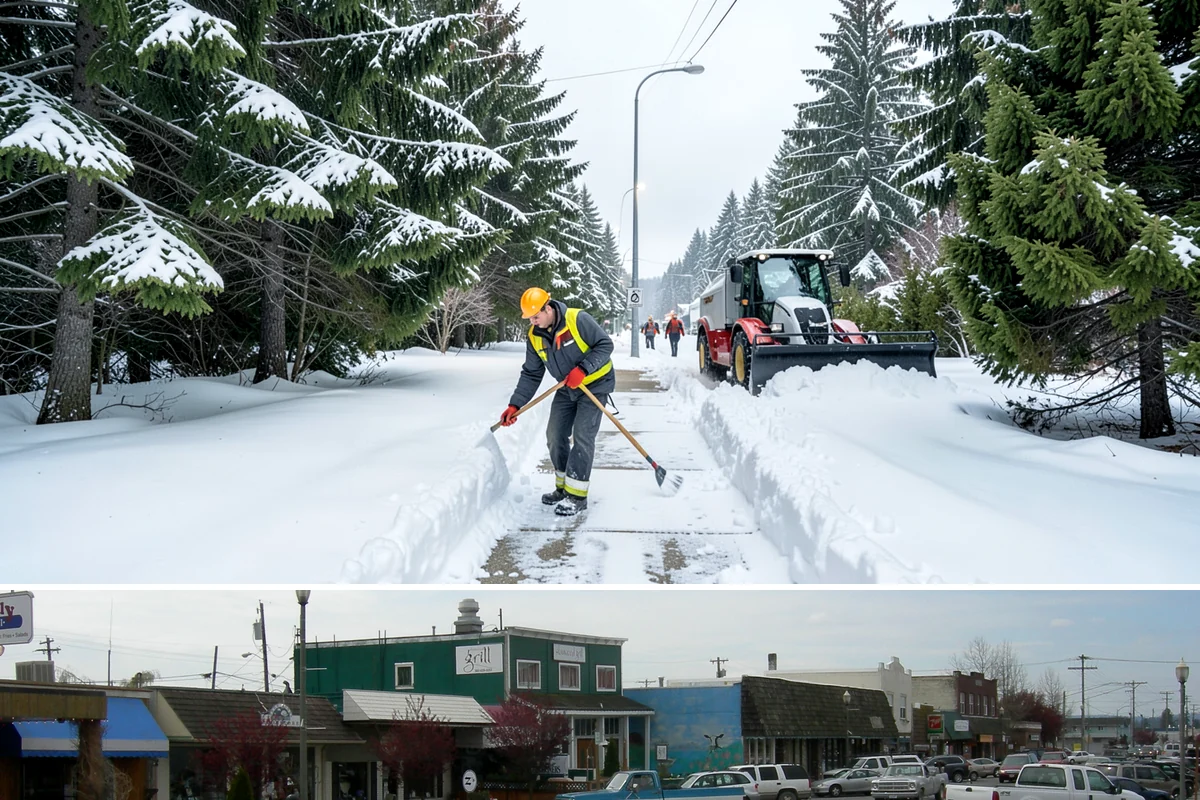 Seasonal Snow Contract in Stanwood, Snohomish County, WA - Contracts are signed in autumn, ideally by October or November, before the first snow risk arrives.