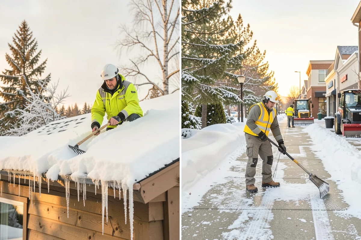 Seasonal Snow Contract in Tacoma, Pierce County, WA - We assess your property and quote a flat seasonal rate