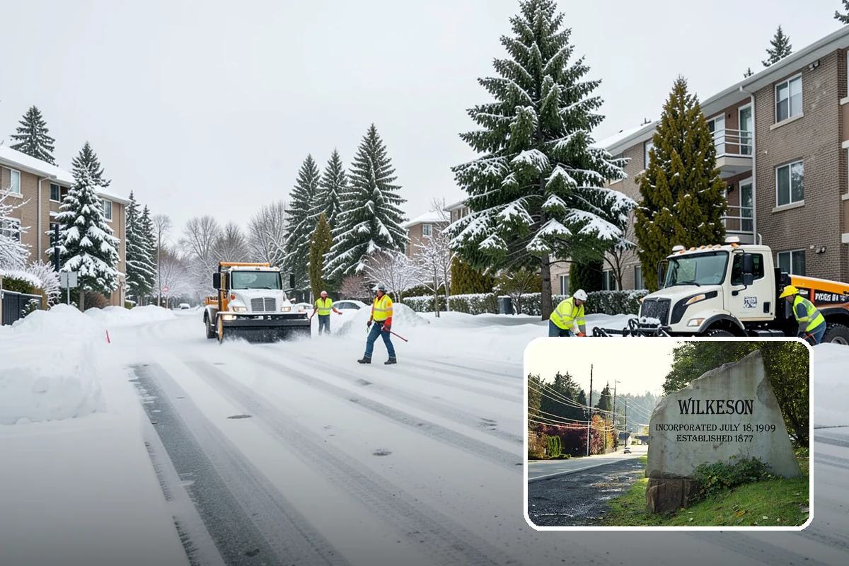 Seasonal Snow Contract in Wilkeson, Pierce County, WA - One predictable price for the full winter