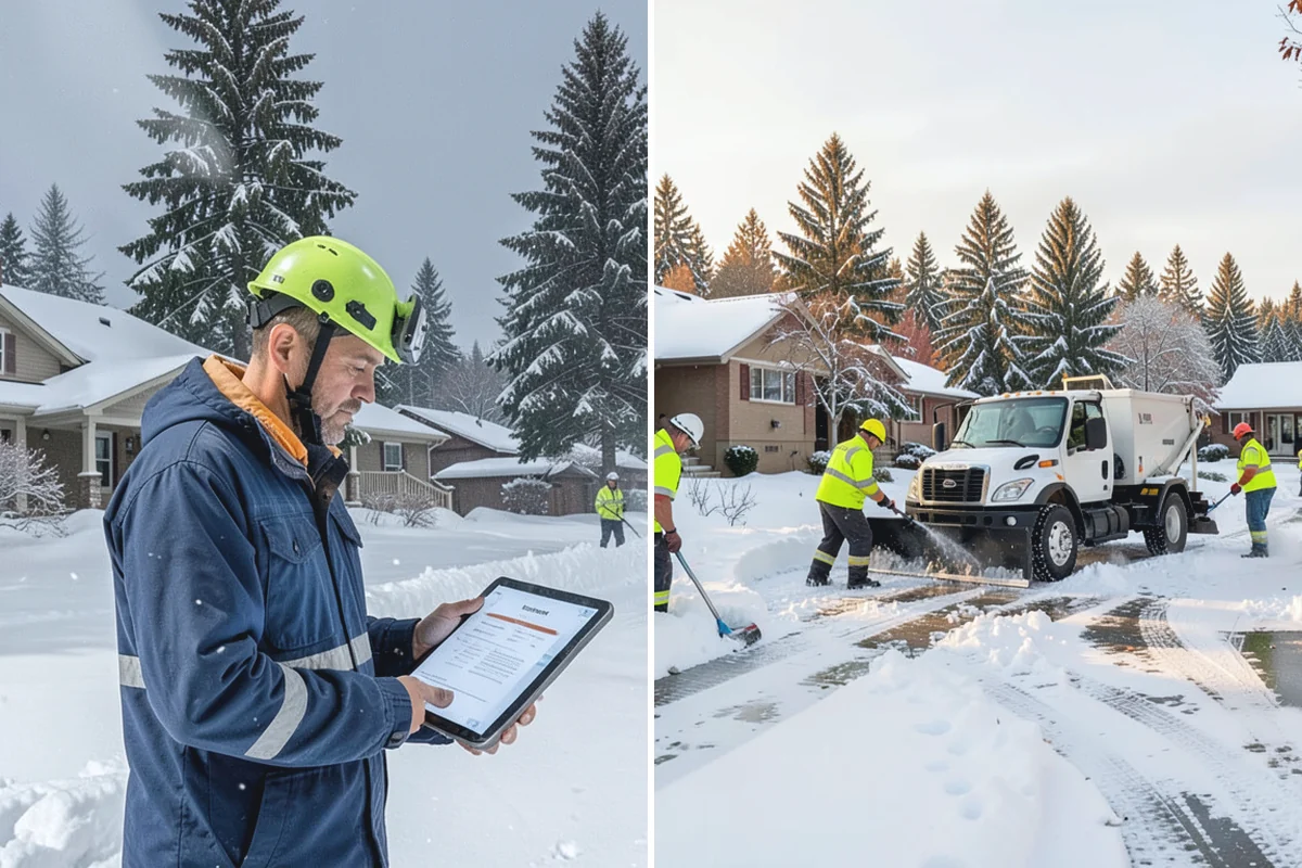 Seasonal Snow Contract in Wilkeson, Pierce County, WA - We assess your property and quote a flat seasonal rate
