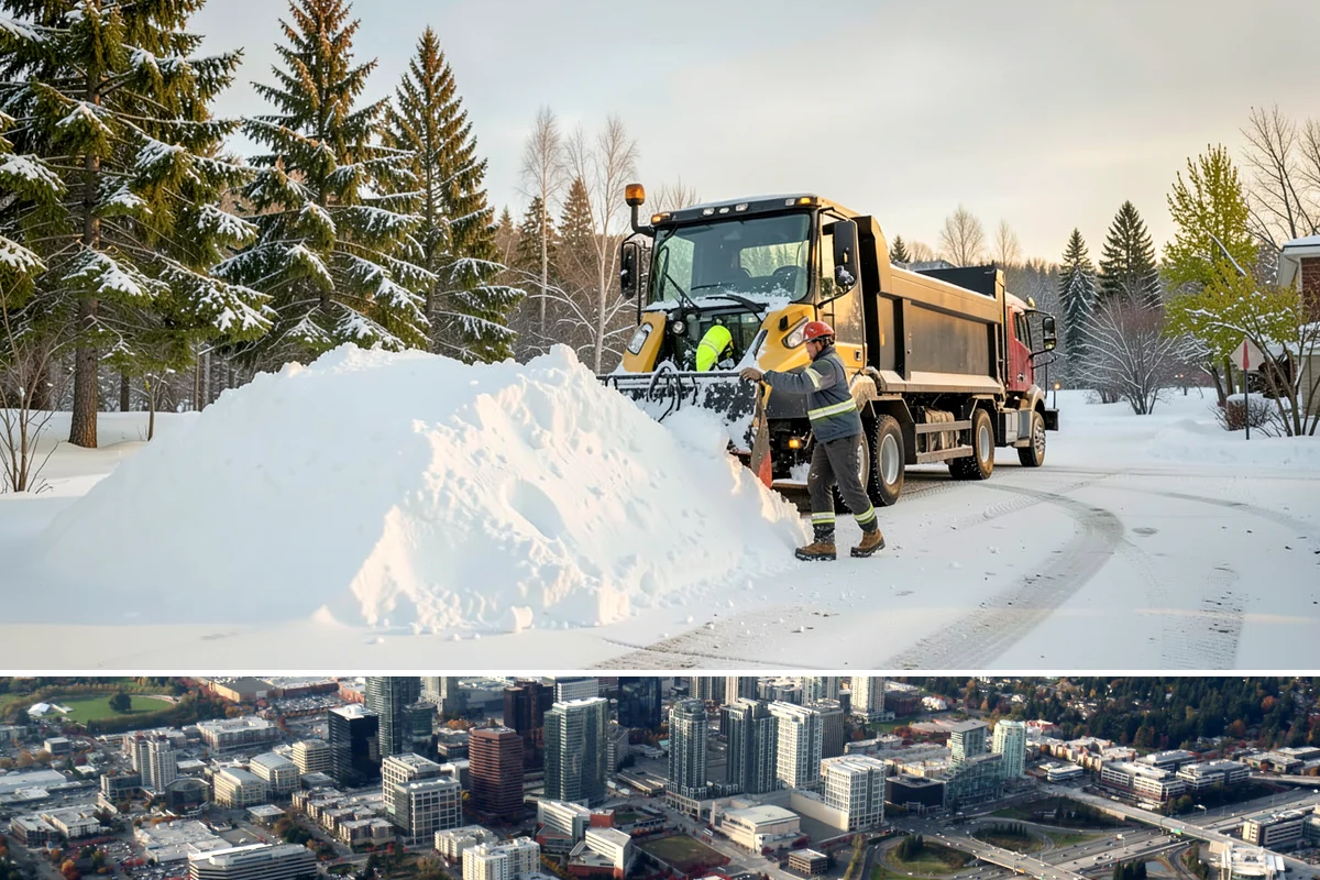 Seasonal Snow Contracts in Bellevue, King County, WA - Contracts are set before the season begins and run the full November-to-March snow window.