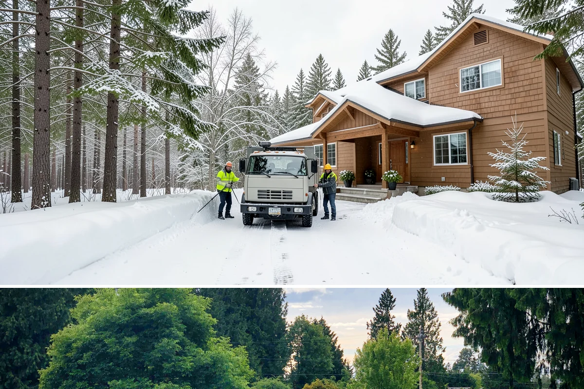 Seasonal Snow Contracts in Bonney Lake, Pierce County, WA - Contracts are set before the season begins and run the full November-to-March snow window.