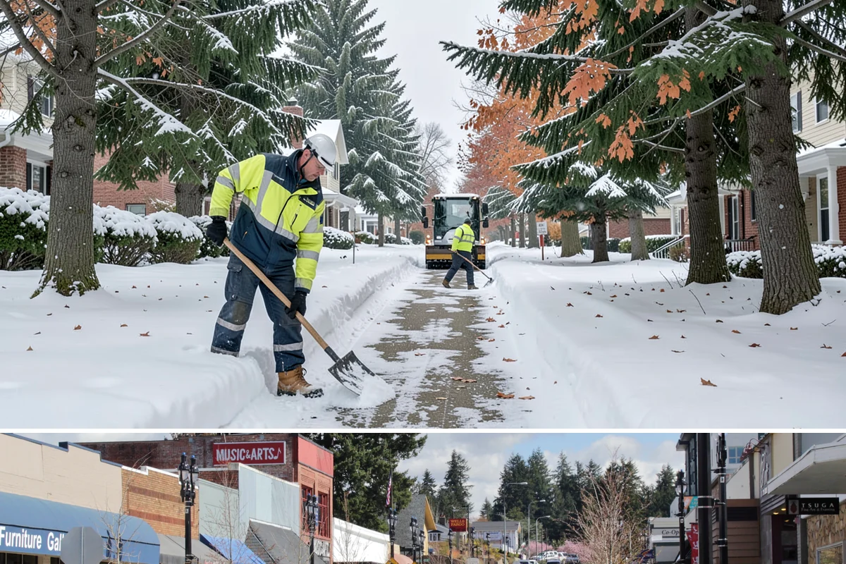 Seasonal Snow Contracts in Bothell, King County, WA - Contracts are set before the season begins and run the full November-to-March snow window.