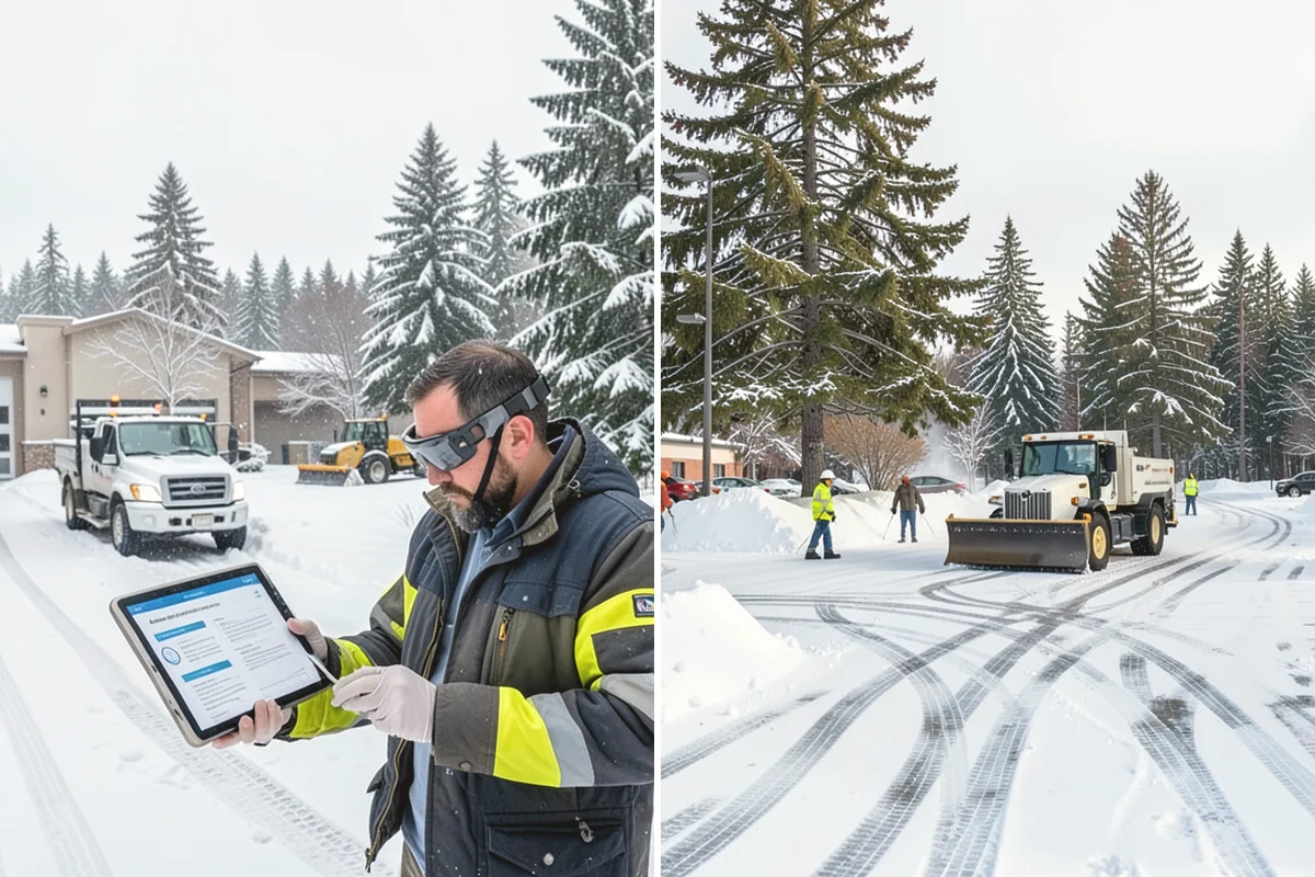 Seasonal Snow Contracts in Burien, King County, WA - Assess your property size, surfaces, and priorities