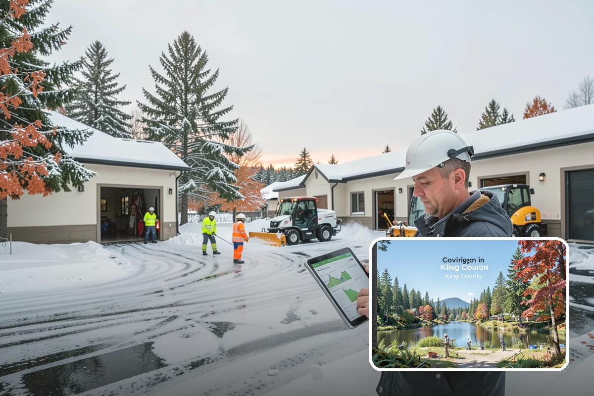 Seasonal Snow Contracts in Covington, King County, WA - Locks in one predictable price for the whole winter