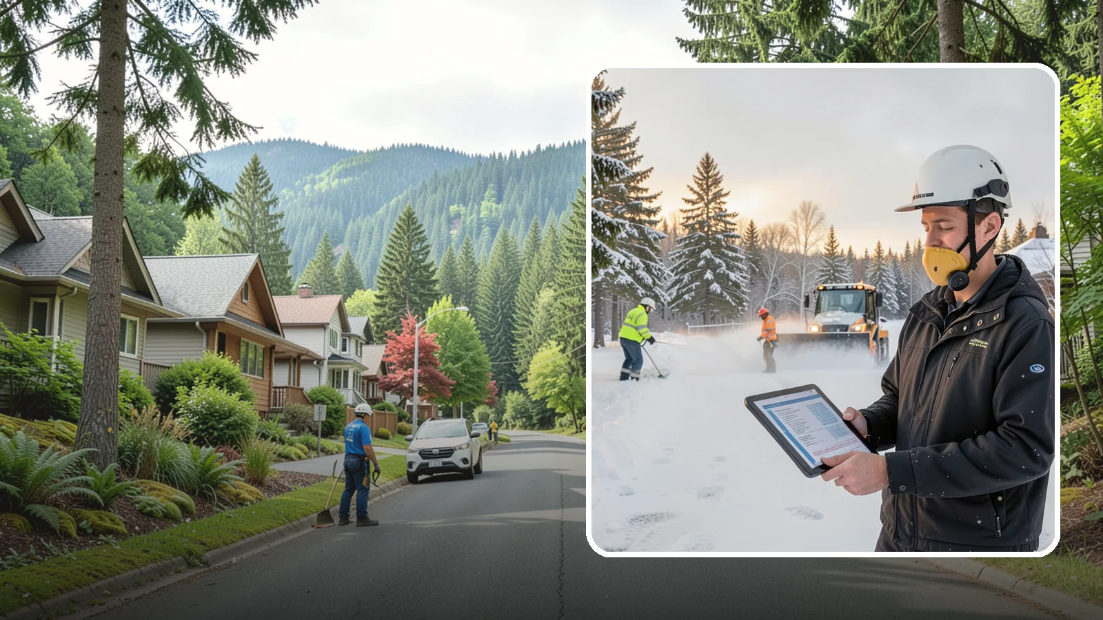 Seasonal Snow Contracts in Darrington, Snohomish County, WA - We provide fixed-price seasonal contracts that cover every snow event on your Western Washington property from first flake to...