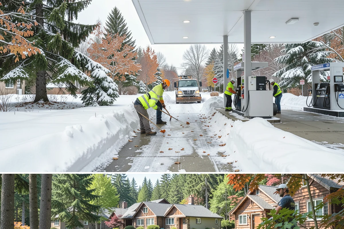 Seasonal Snow Contracts in Edgewood, Pierce County, WA - Contracts are set before the season begins and run the full November-to-March snow window.