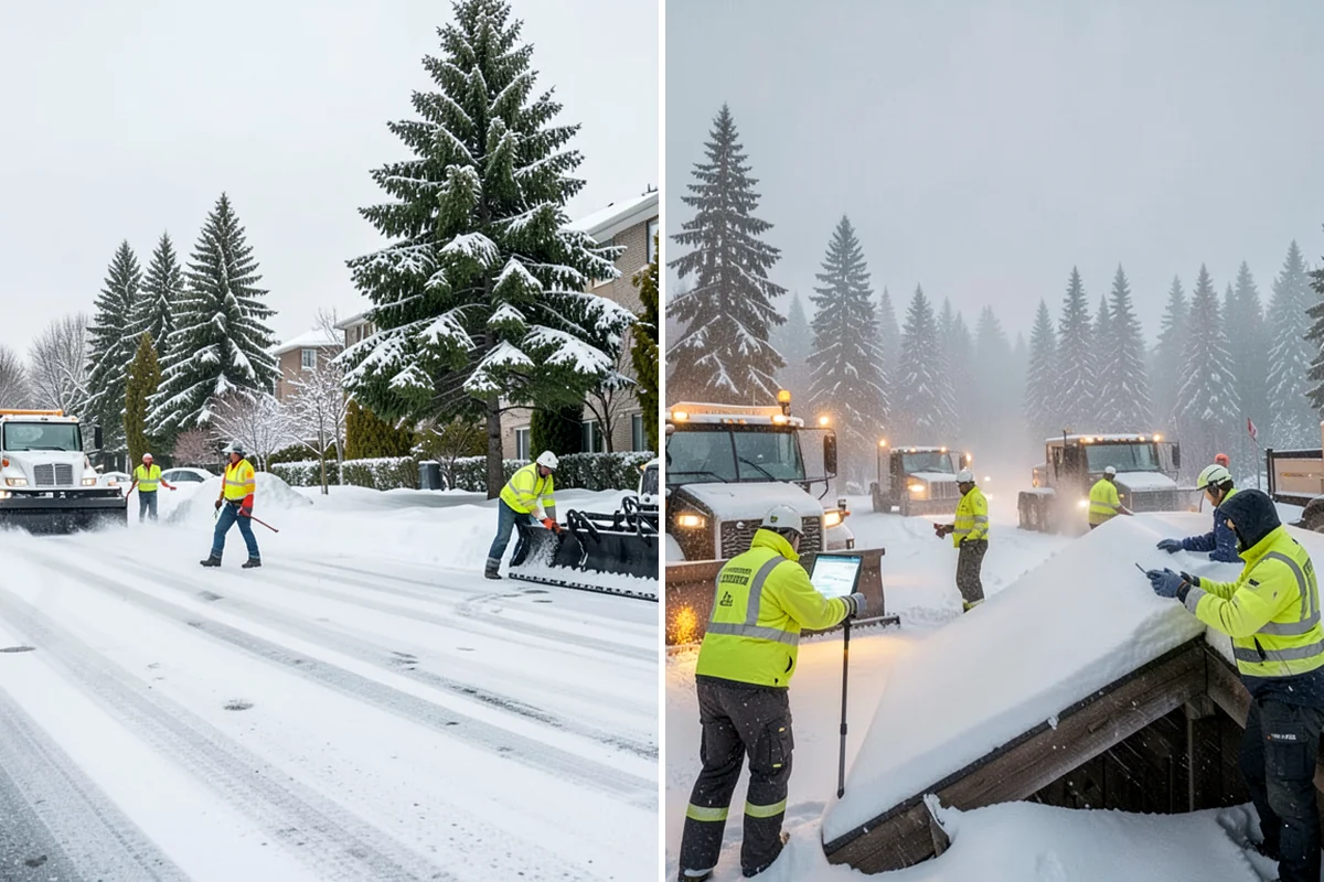 Seasonal Snow Contracts in Federal Way, King County, WA - Assess your property size, surfaces, and priorities