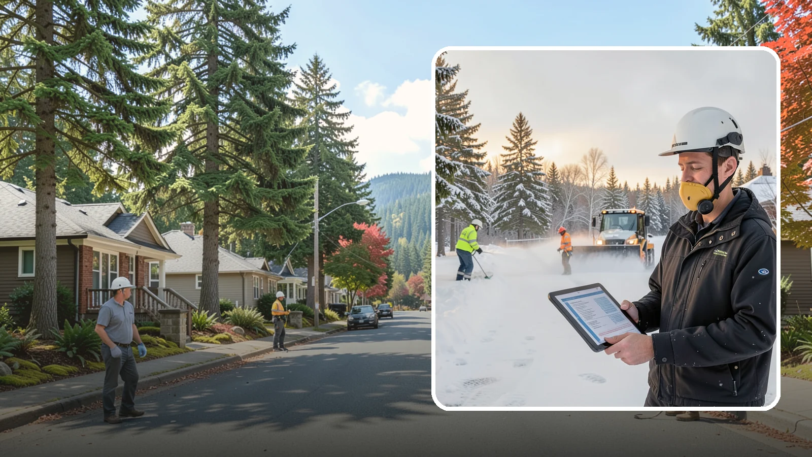 Seasonal Snow Contracts in Hunts Point, King County, WA - We provide fixed-price seasonal contracts that cover every snow event on your Western Washington property from first flake to...