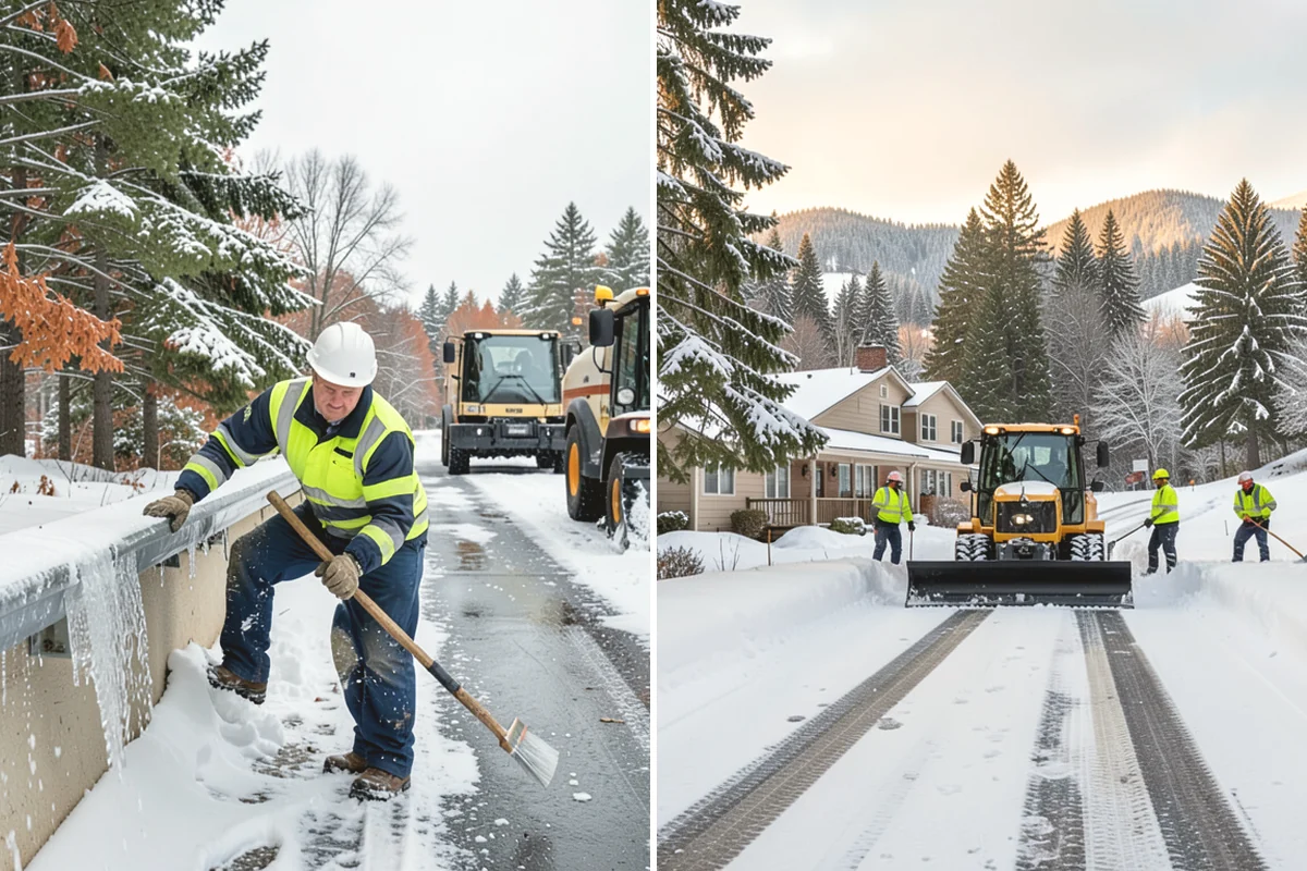Seasonal Snow Contracts in Issaquah, King County, WA - Assess your property size, surfaces, and priorities