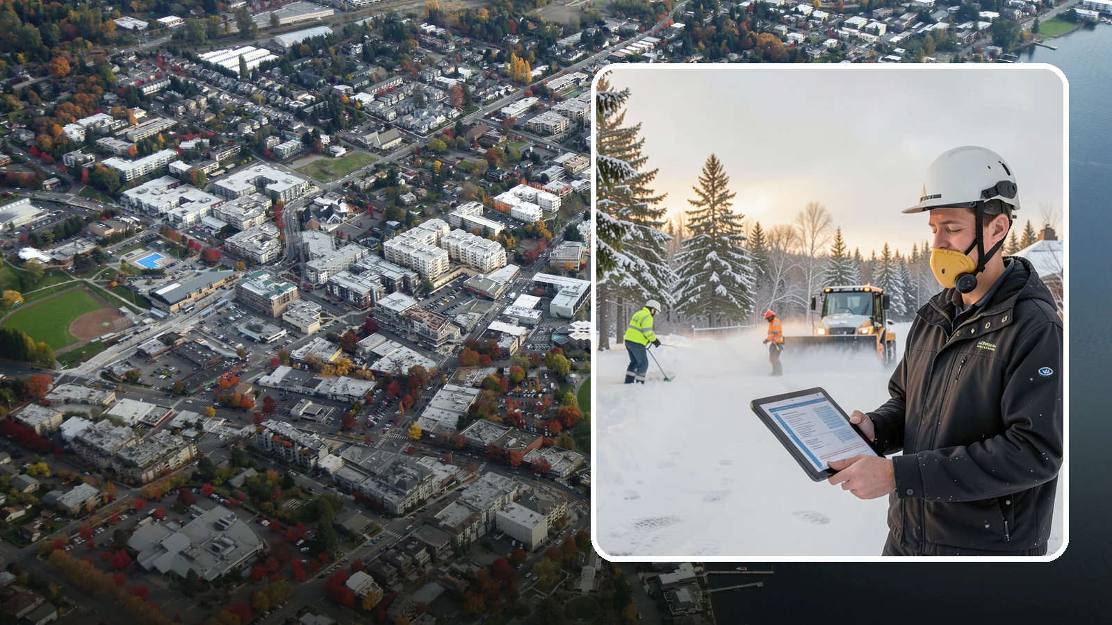 Seasonal Snow Contracts in Kirkland, King County, WA - We provide fixed-price seasonal contracts that cover every snow event on your Western Washington property from first flake to...