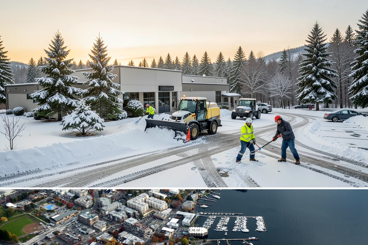 Seasonal Snow Contracts in Kirkland, King County, WA - Contracts are set before the season begins and run the full November-to-March snow window.