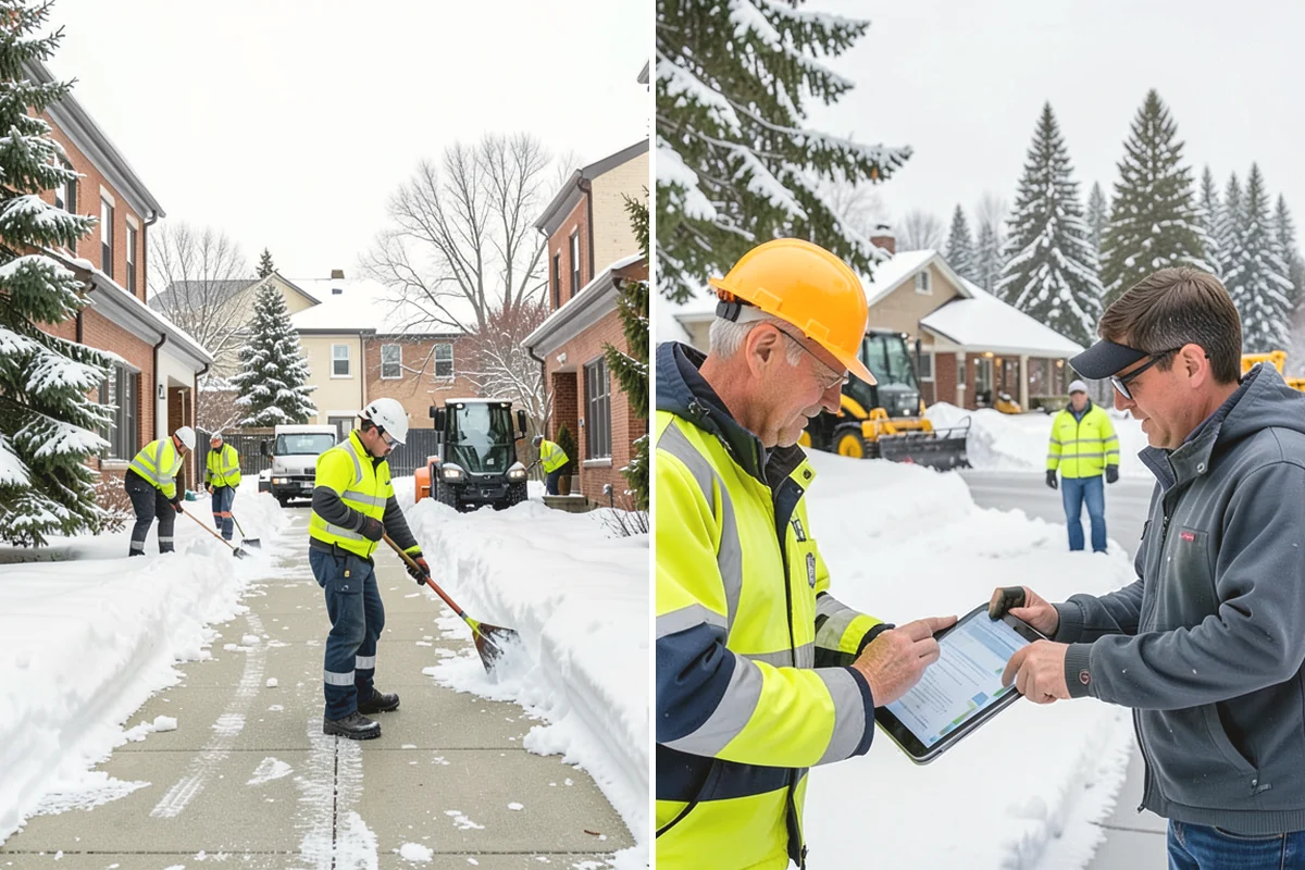 Seasonal Snow Contracts in La Conner, Skagit County, WA - Assess your property size, surfaces, and priorities