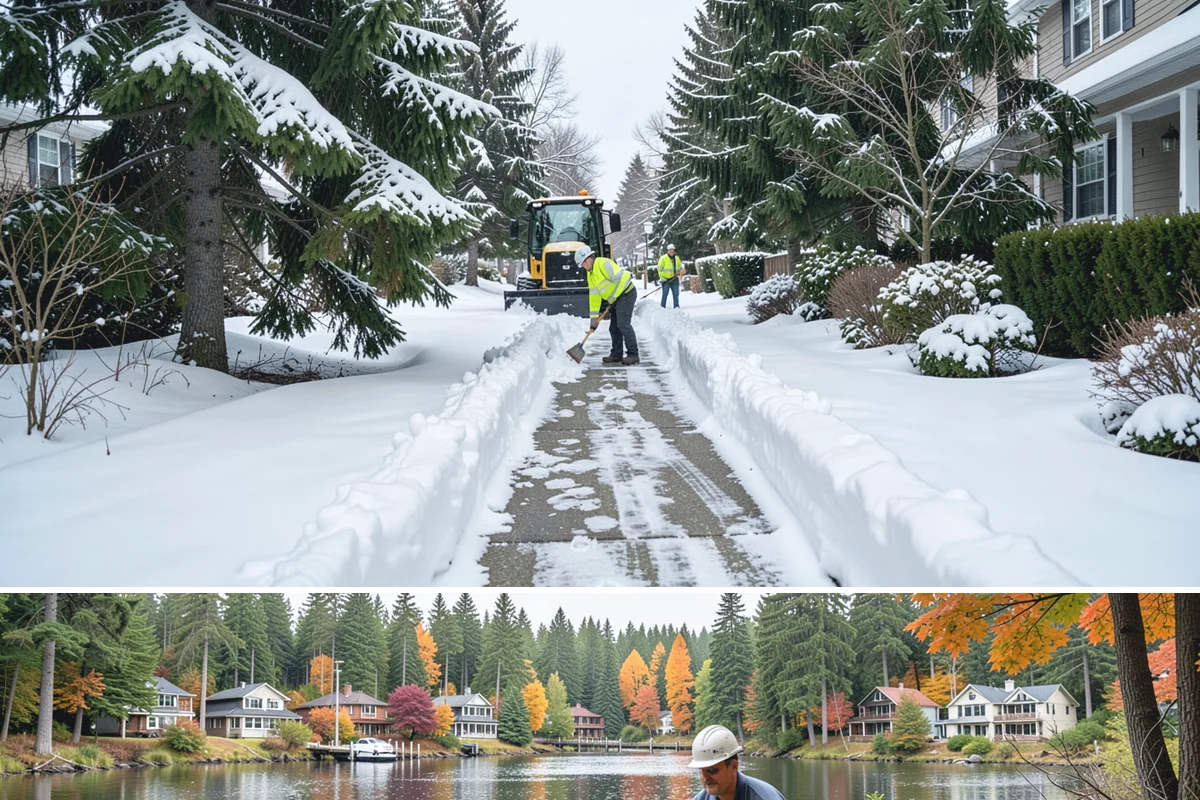 Seasonal Snow Contracts in La Conner, Skagit County, WA - Contracts are set before the season begins and run the full November-to-March snow window.