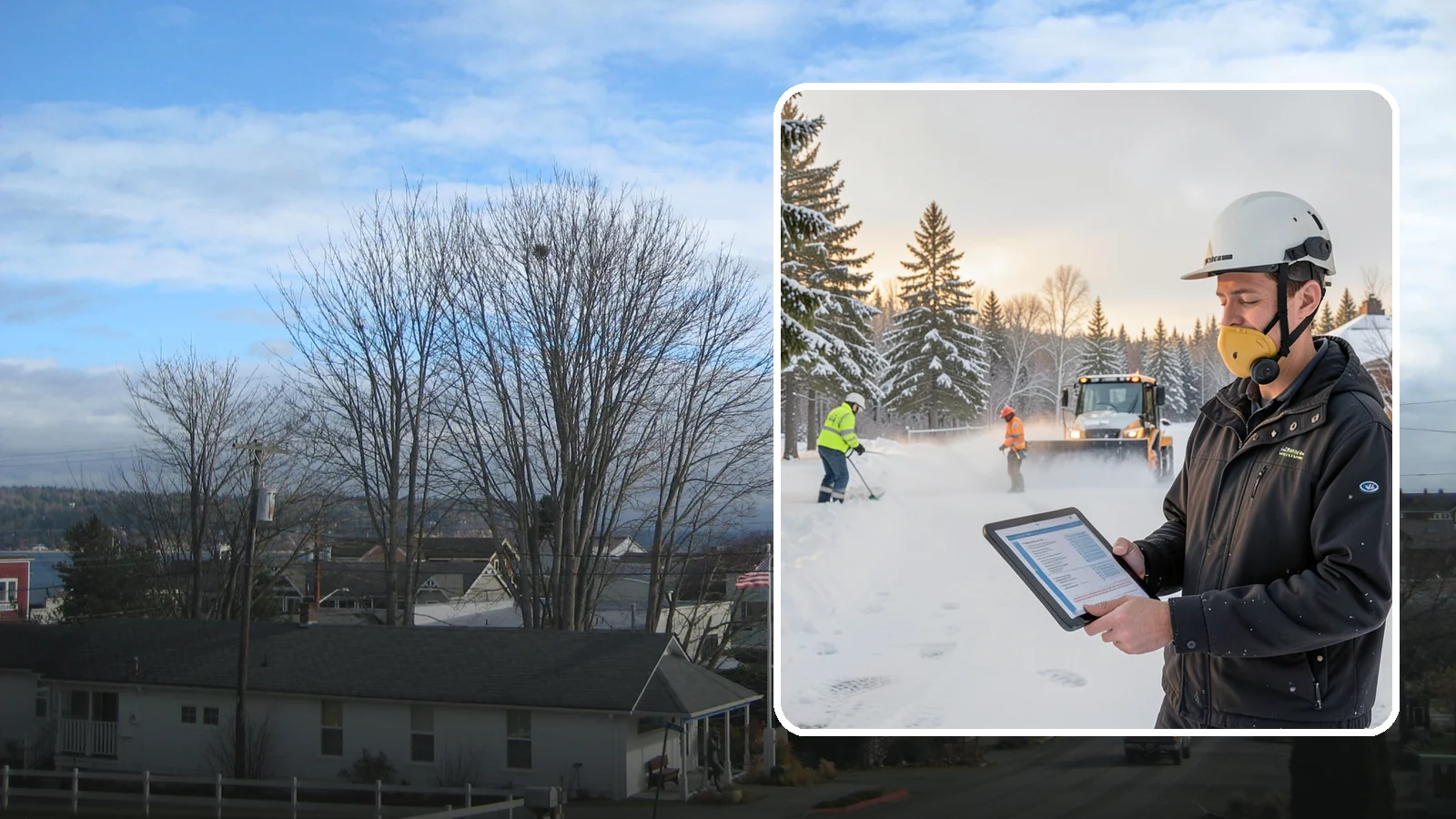 Seasonal Snow Contracts in Langley, Island County, WA - We provide fixed-price seasonal contracts that cover every snow event on your Western Washington property from first flake to...