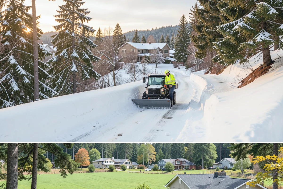Seasonal Snow Contracts in Lyman, Skagit County, WA - Contracts are set before the season begins and run the full November-to-March snow window.