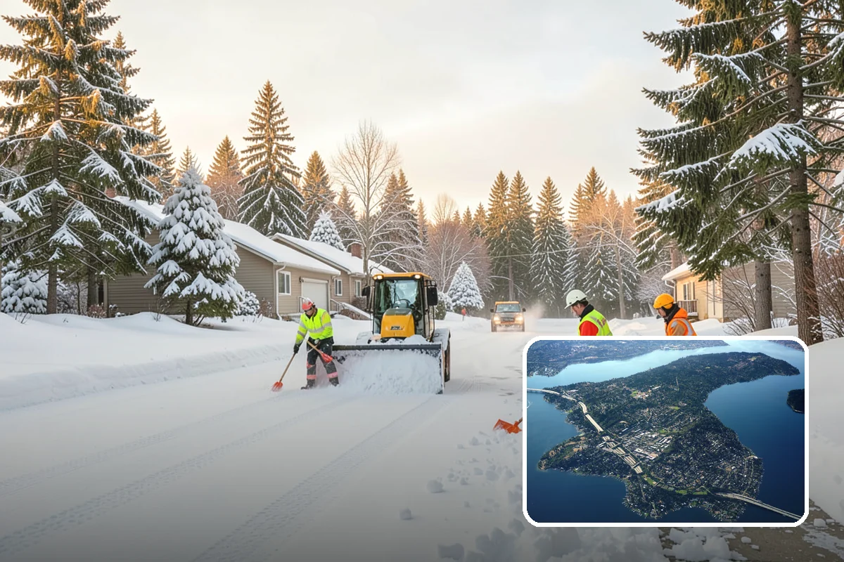 Seasonal Snow Contracts in Mercer Island, King County, WA - Locks in one predictable price for the whole winter