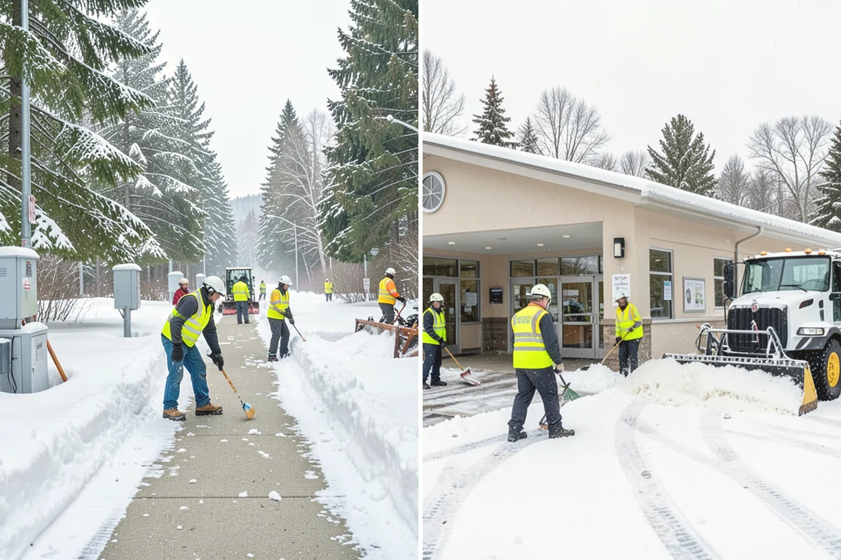Seasonal Snow Contracts in Mercer Island, King County, WA - Assess your property size, surfaces, and priorities