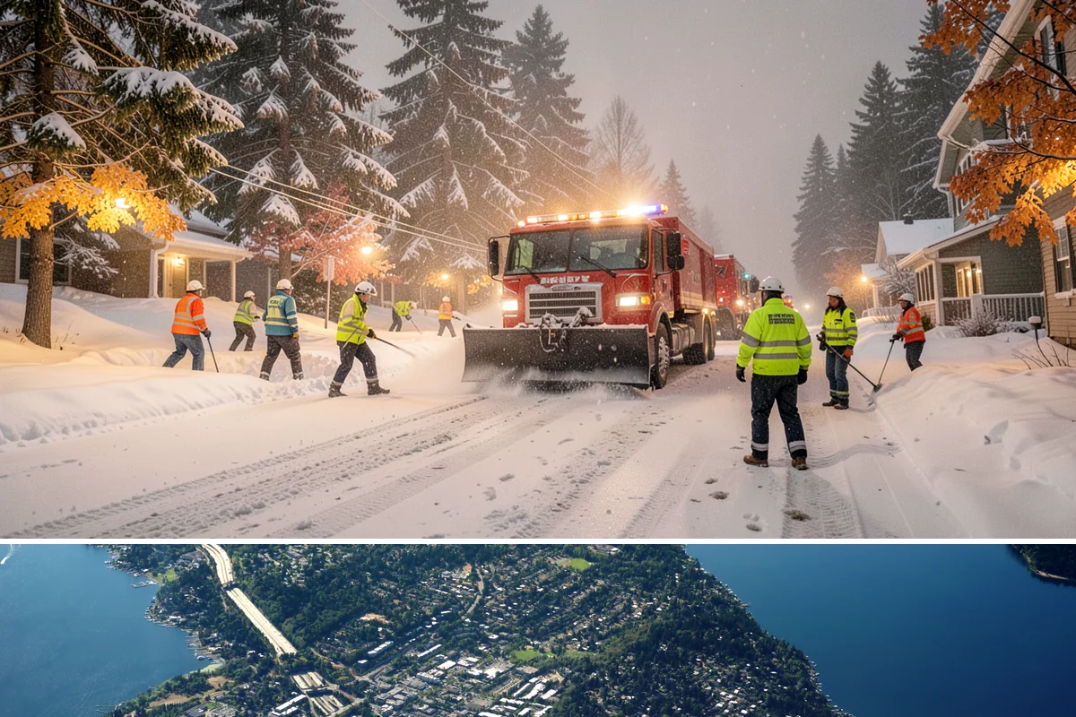 Seasonal Snow Contracts in Mercer Island, King County, WA - Contracts are set before the season begins and run the full November-to-March snow window.