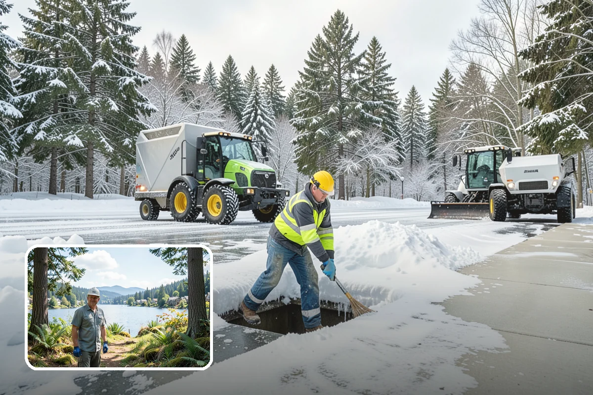 Seasonal Snow Contracts in Milton, King County, WA - Locks in one predictable price for the whole winter
