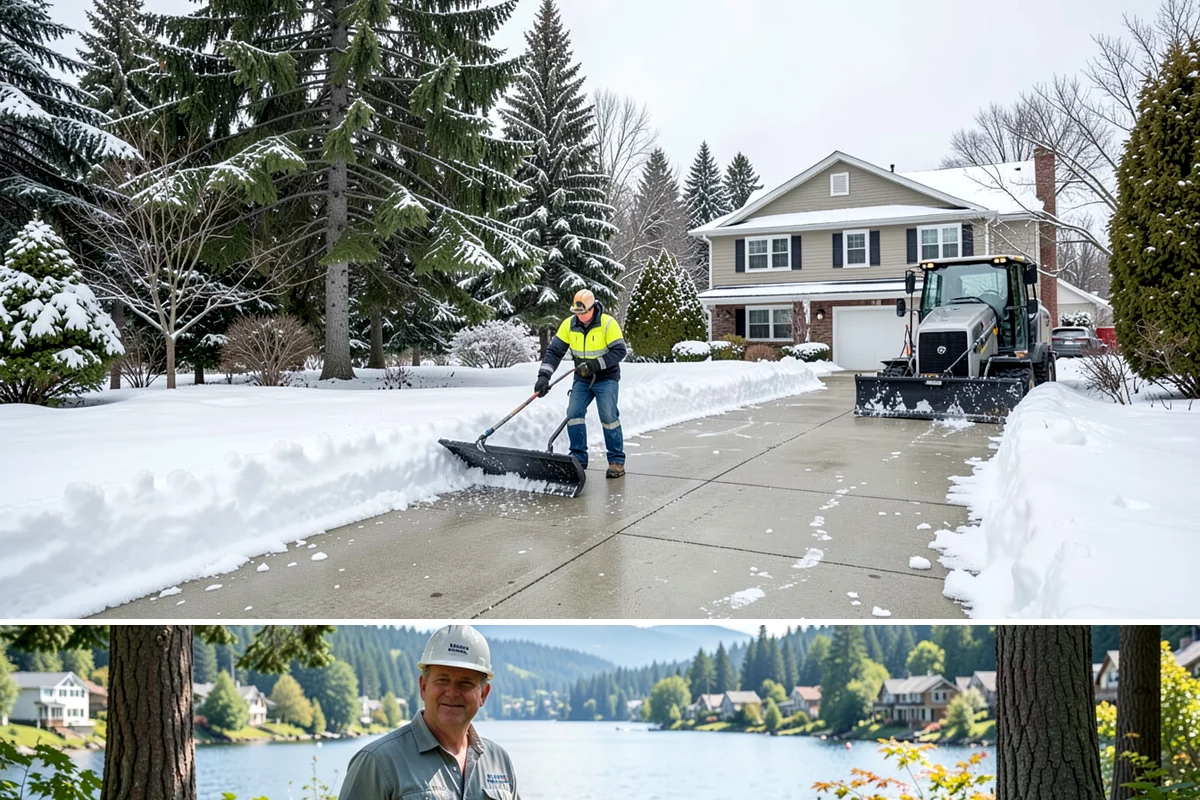 Seasonal Snow Contracts in Milton, King County, WA - Contracts are set before the season begins and run the full November-to-March snow window.
